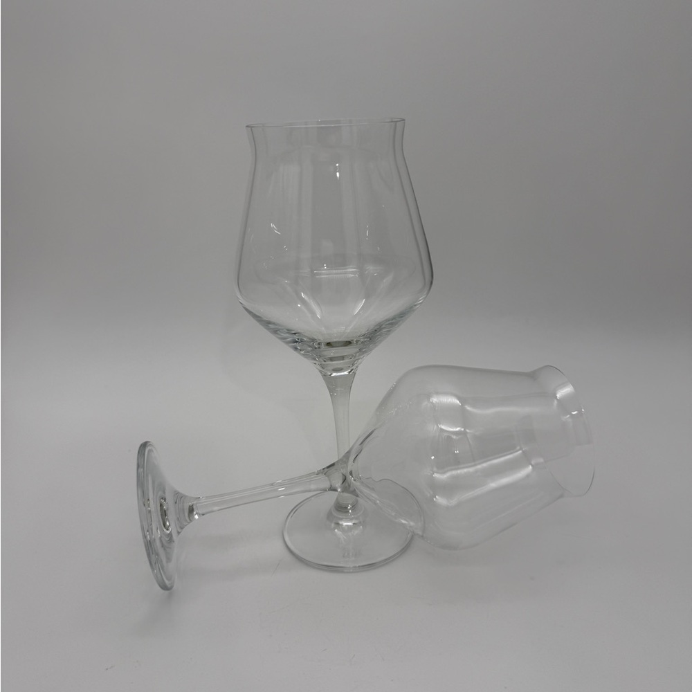 Eisch German Superior Bordeaux Crystal Stem Flared Wine Glasses 14 Oz Set Of 2